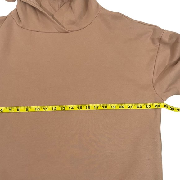 Fabletics NEW Without Tag Womens Eco Go-To Pocket Hoodie in Tan Size L - Picture 10 of 11